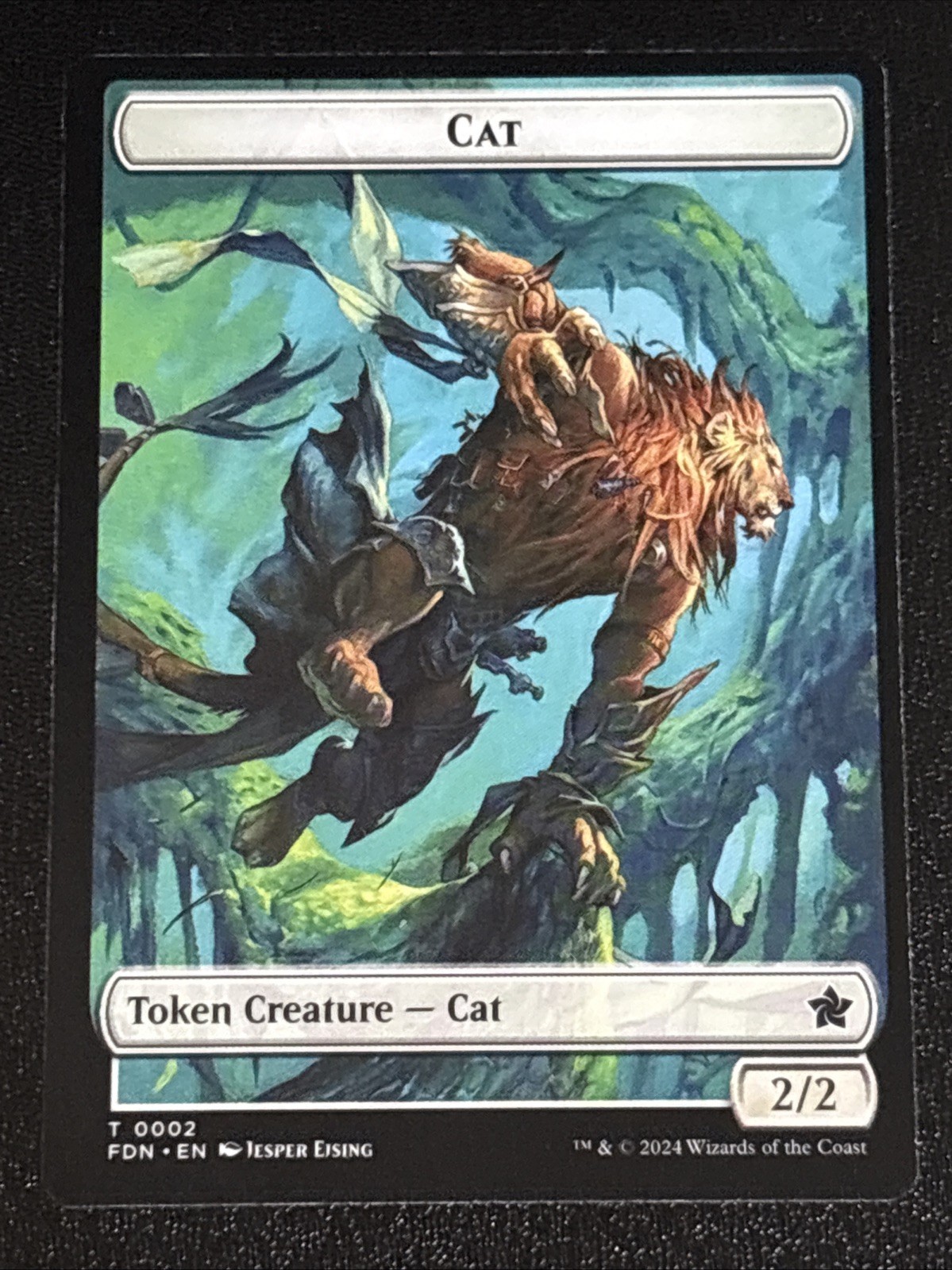 MTG Foundations Cat/Cat Double-Sided Token 0001/0002