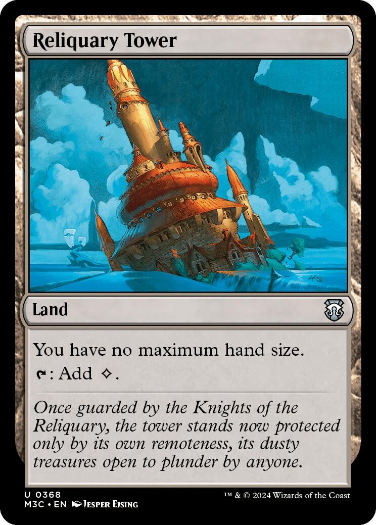 Magic Reliquary Tower [M3C-Commander: Modern Horizons 3-NM-368]