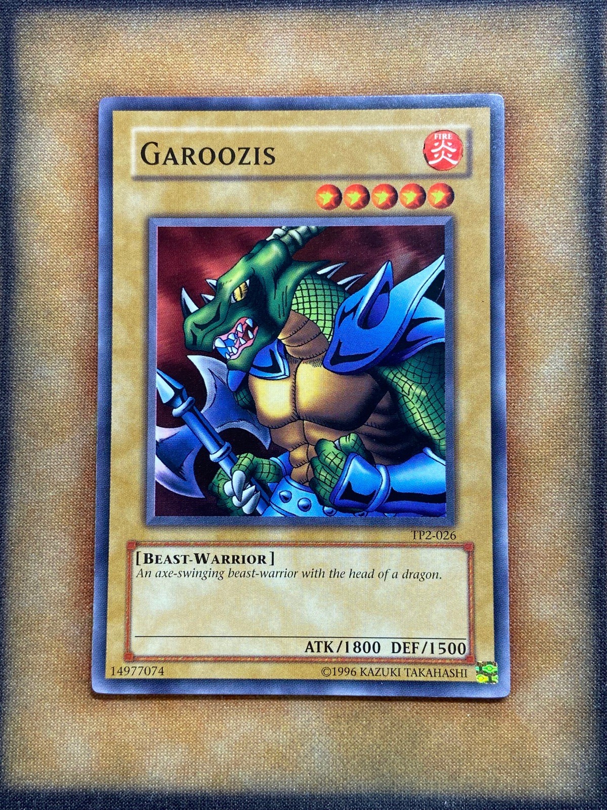 Yugioh Garoozis TP2-026 Common NM