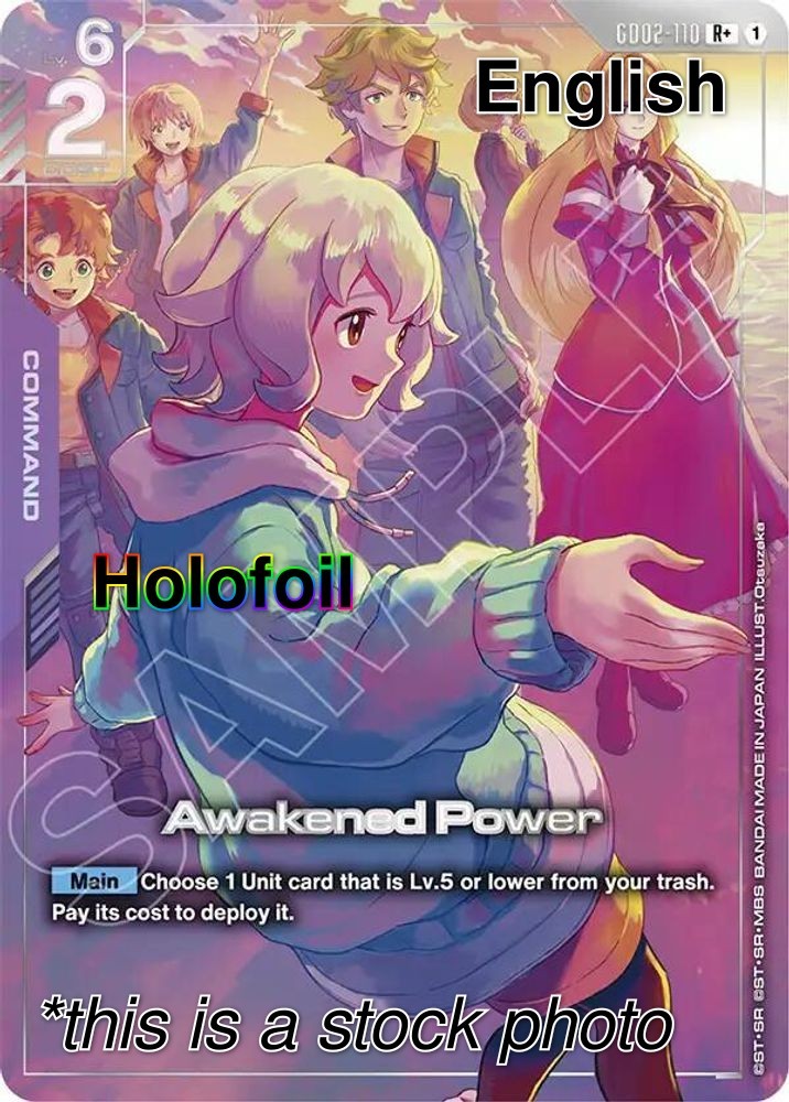 Awakened Power (R+) (Premium Accessory Set – Mobile Suit Gundam: Iron-Blooded…