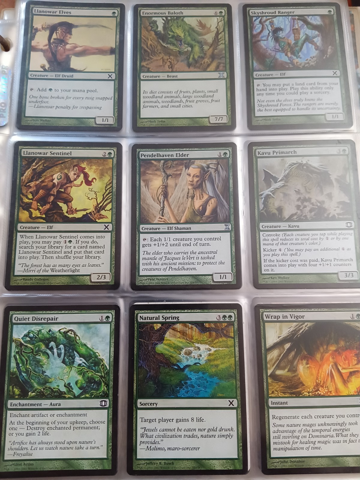 Magic the Gathering Cards 12 Pages