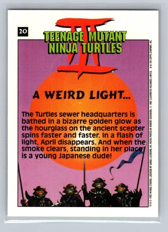 Teenage Mutant Ninja Turtles 1-88 Teenage Mutant Ninja Turtles III NM Pokemon…