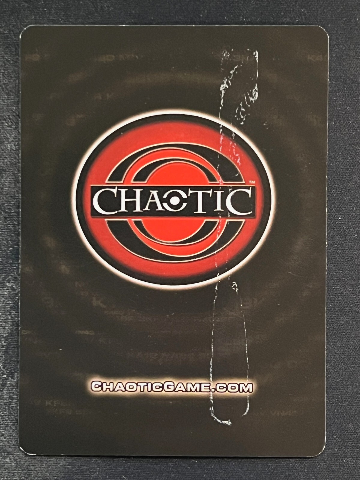 Chaotic 223/232 Mount Pillar Copper Letters Rare Location Card