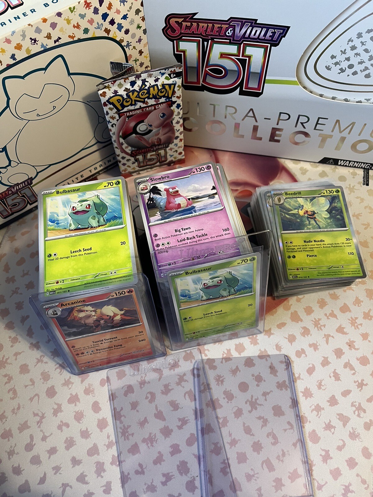 Pokemon SV – 151 English Singles (BASE & HOLO ONLY) – Pick/Choose + Top Loader*