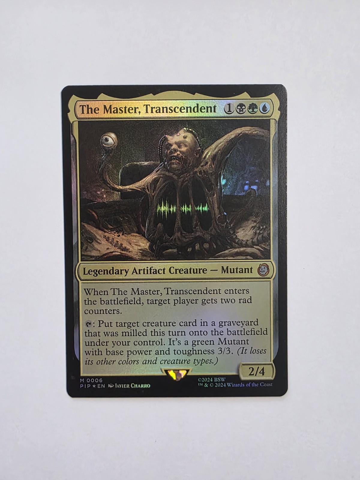 The Master, Transcendent #6 (Foil) (NM) Fallout PIP Magic MTG
