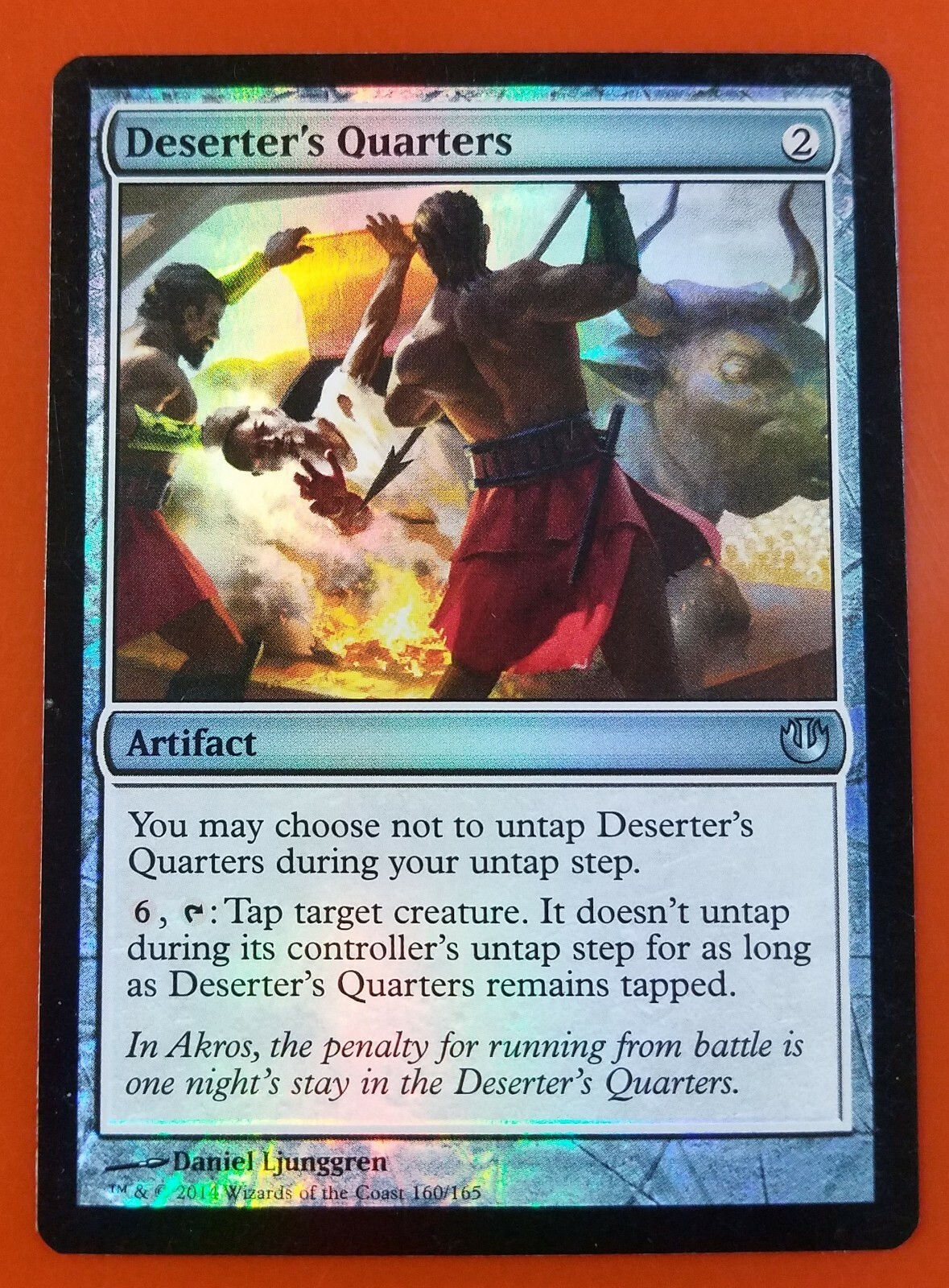 1x Deserter’s Quarters | FOIL | Journey into Nyx | MTG Magic Cards