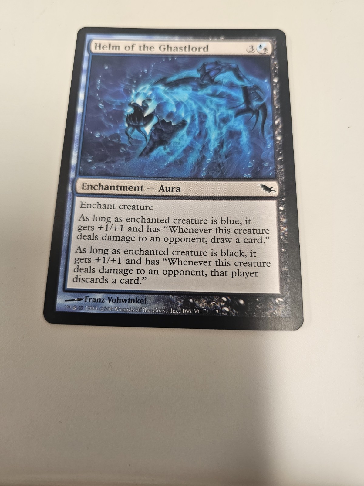 Helm of the Ghastlord – Shadowmoor – 166 – NM