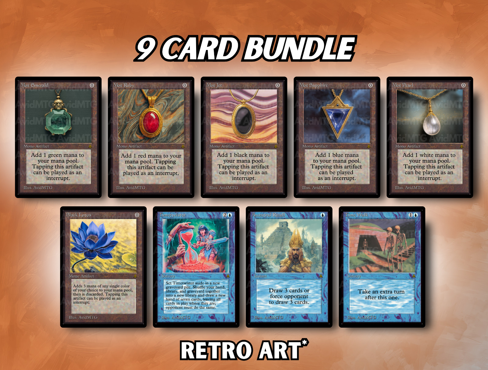Power 9 – Custom Card Bundle