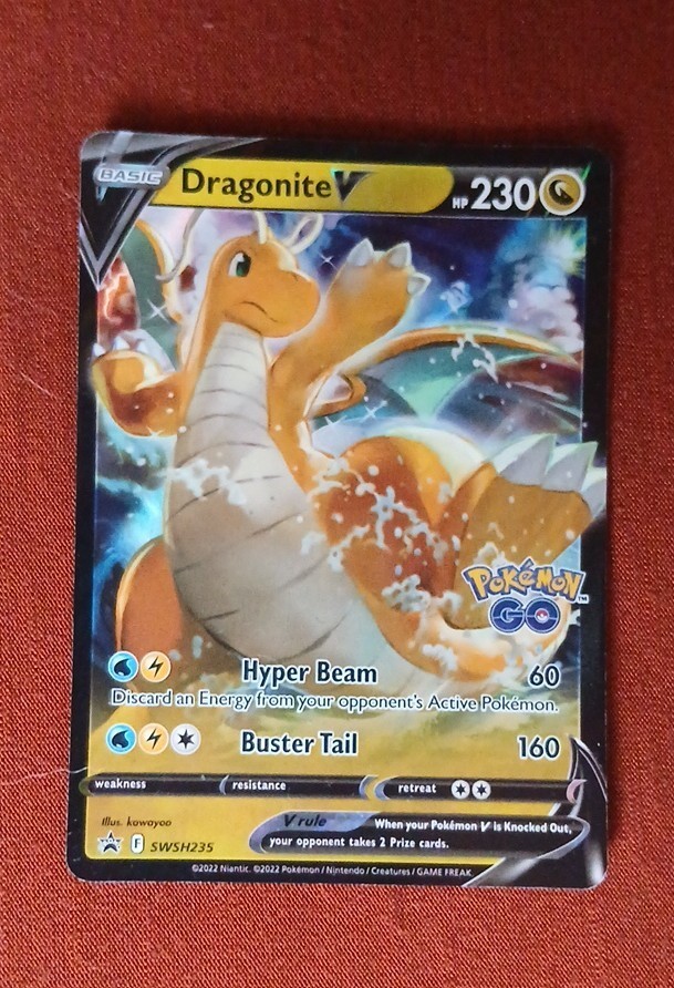 Dragonite V SWSH235 SWSH: Sword & Shield Promo Cards Holo