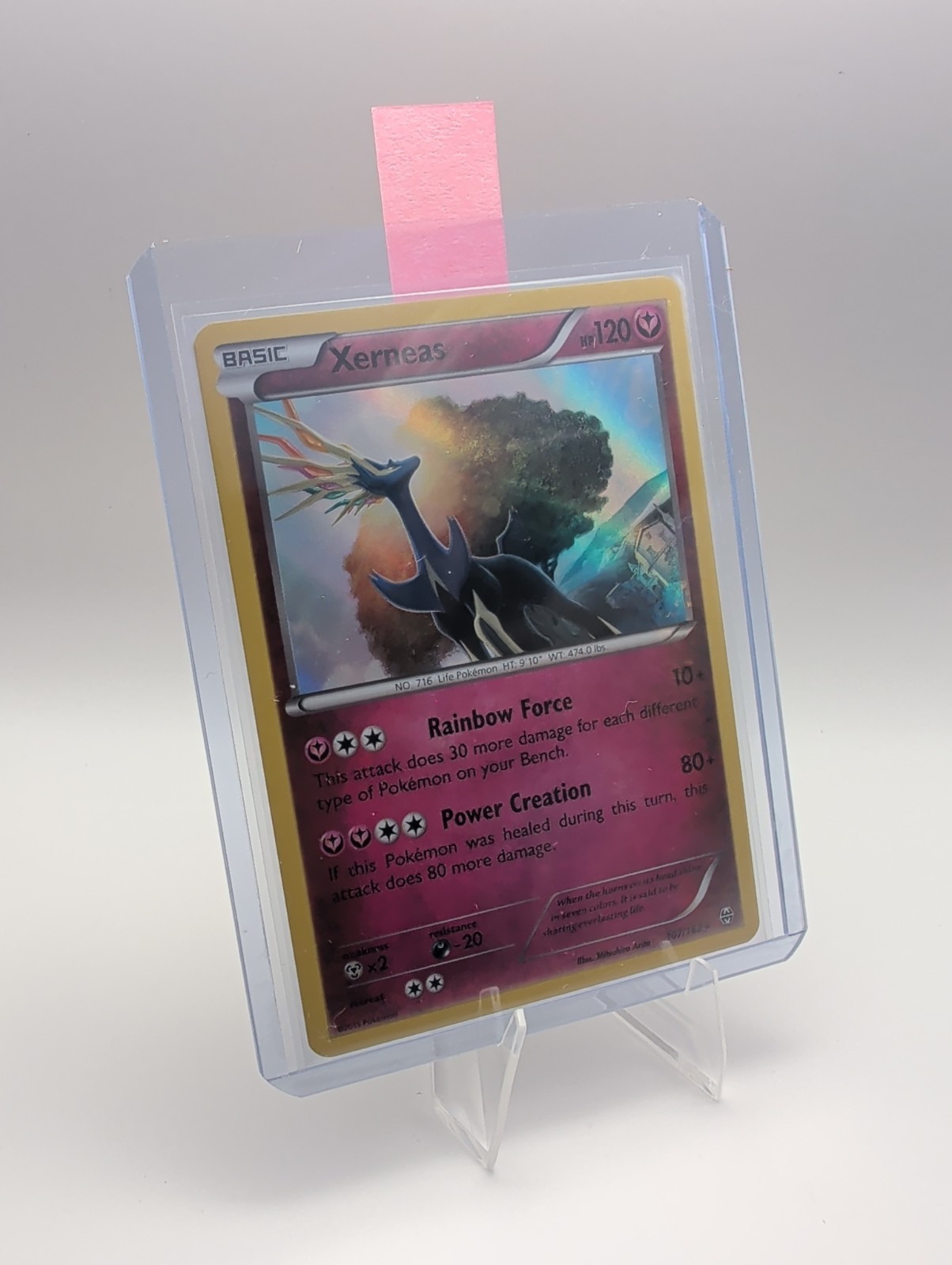 Xerneas – 107/162 Holo Rare English BREAKthrough Pokémon Card LP