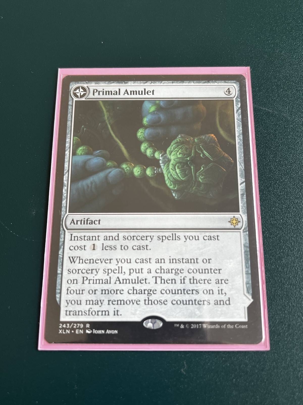 Primal Amulet Ixalan -Regular – Magic the Gathering MtG NM