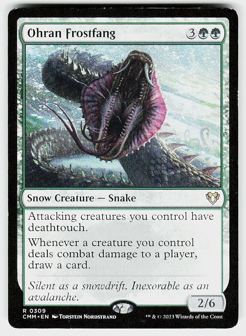 Ohran Frostfang R Commander Masters 309 NM
