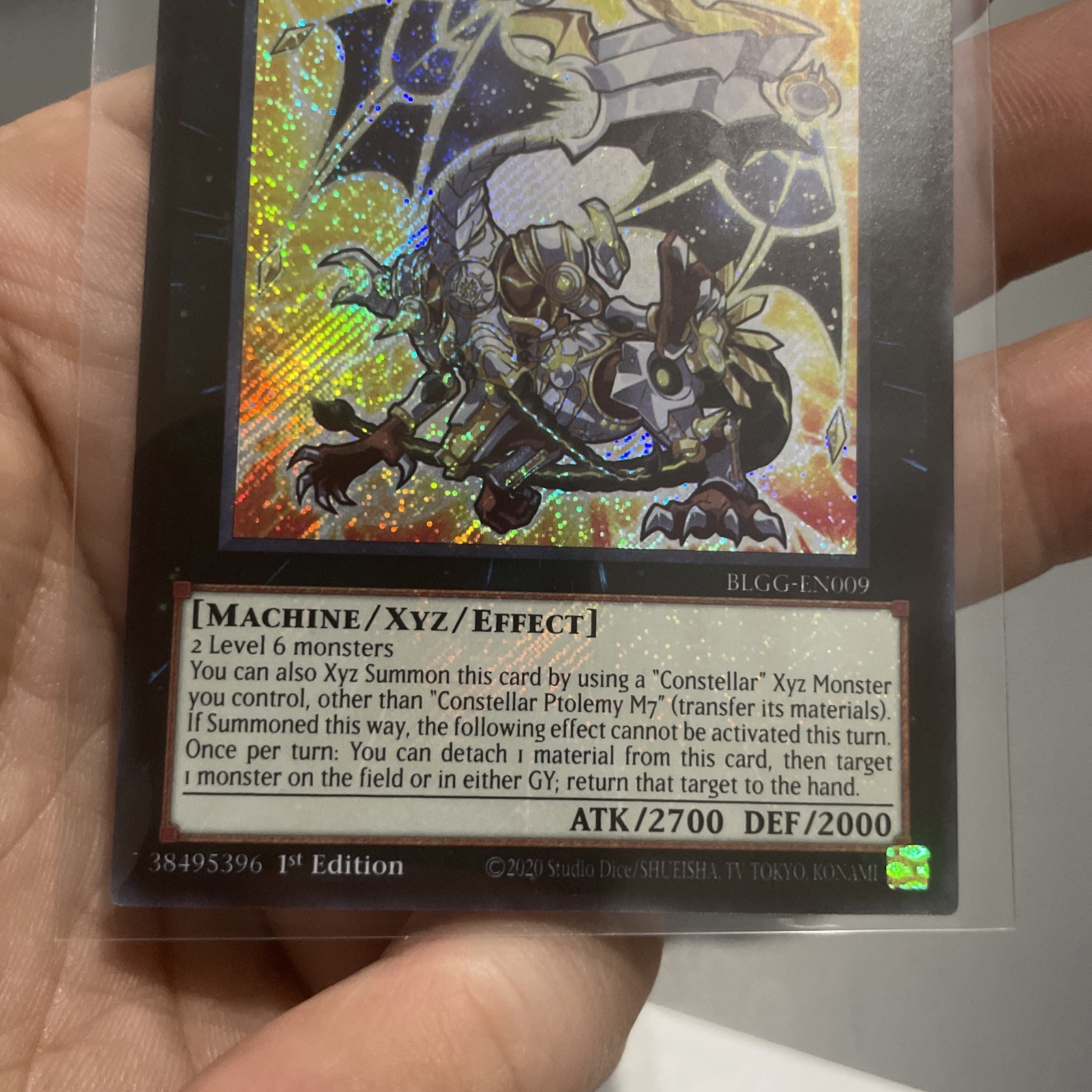 Constellar Ptolemy M7 BLGG-EN009 SECRET RARE NM! FREE SHIPPING! +Bonus Cards!