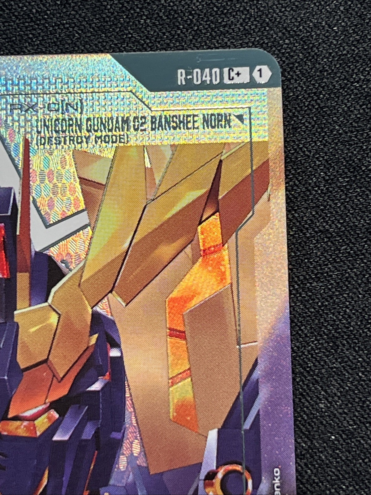 Gundam TCG ~ Resource Unicorn Gundam 02 Banshee ~ R-040 C+ Phantom Aria : M/NM