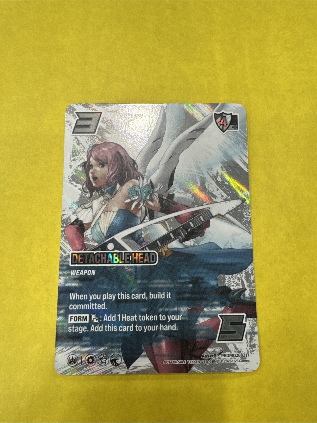UniVersus Tekken 8 Detachable Head 2026 Exclusive Promo Card