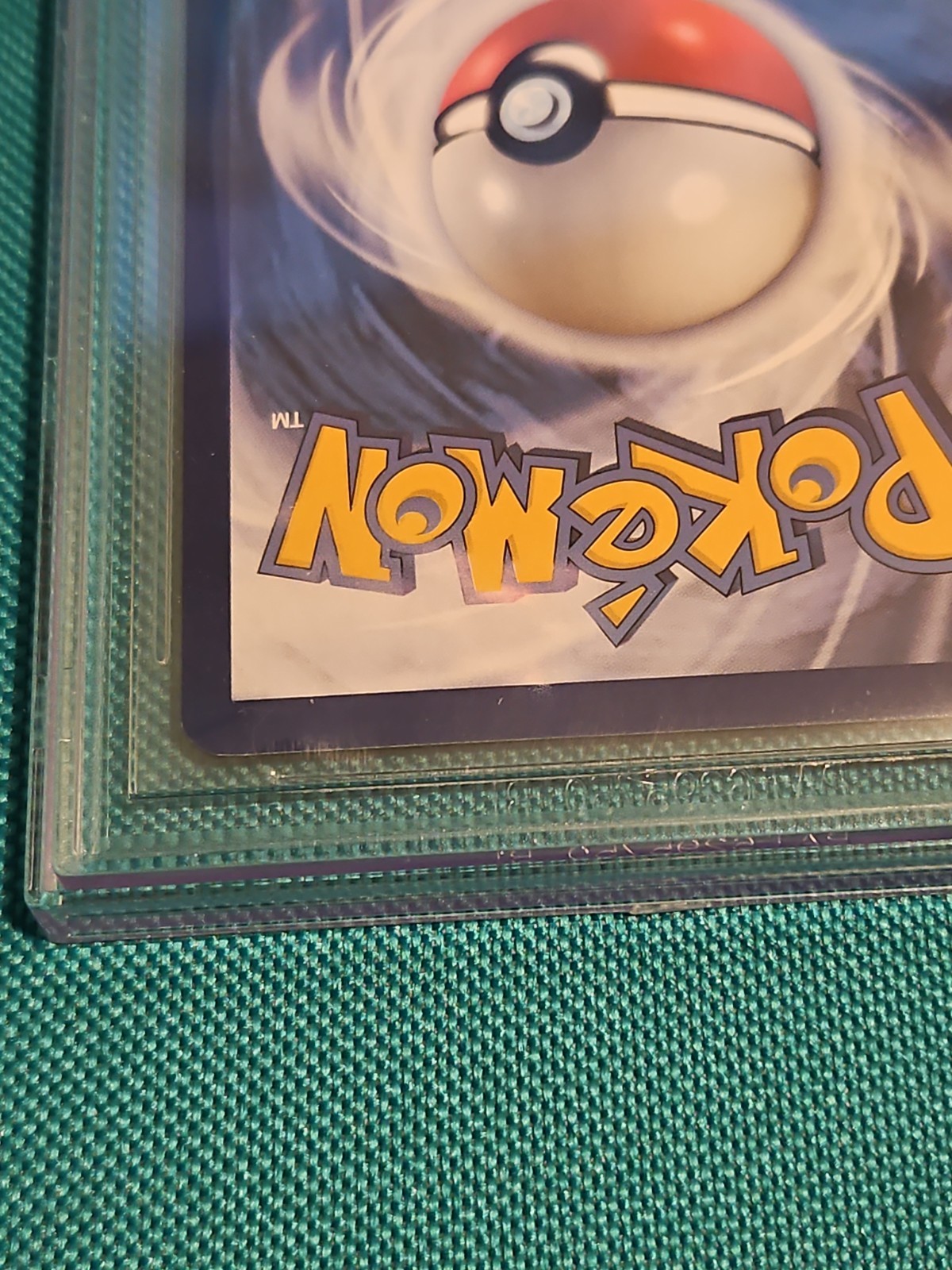 Charizard ex 199/165 151 BGS Authentic Altered PRINT ERROR ON BACK OF CARD