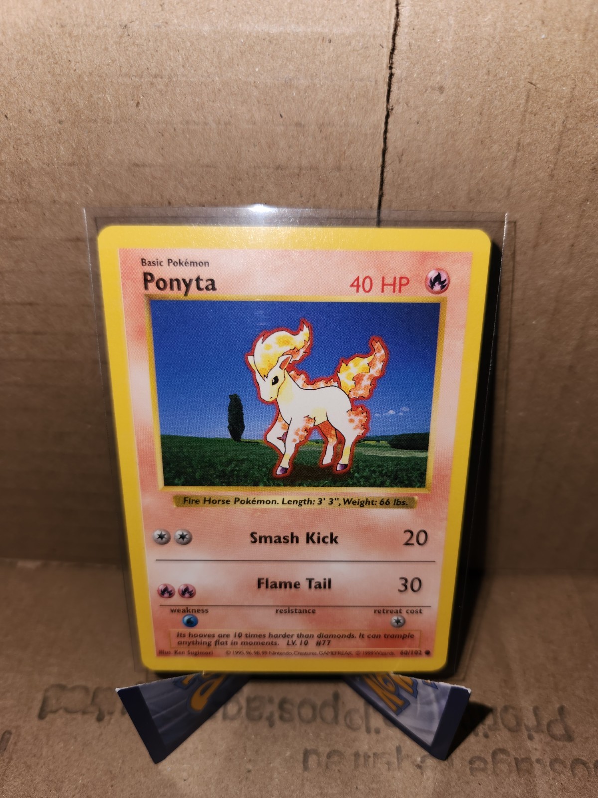 Ponyta 060/102 Base Set (Shadowless) Regular