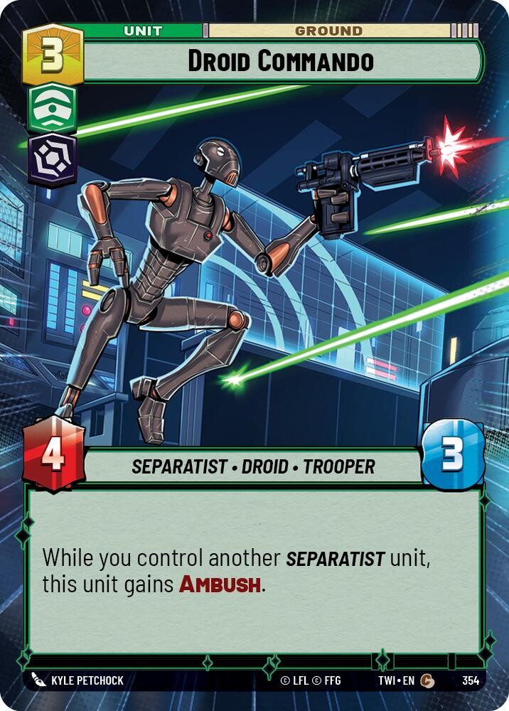 Droid Commando (Hyperspace) [TWI – 354]