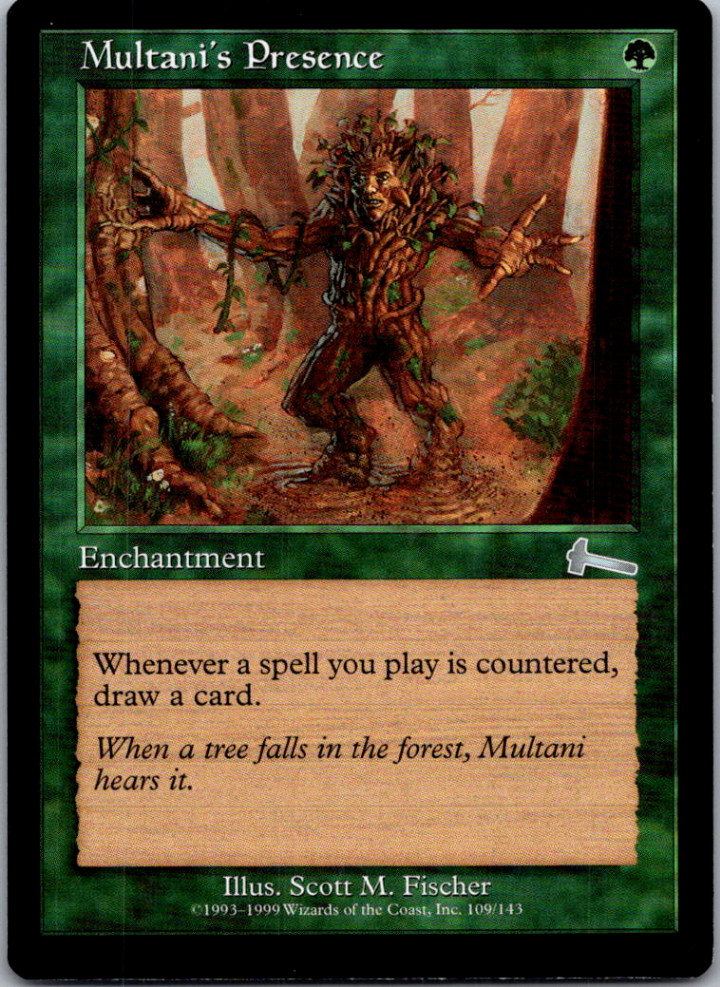 Multani’s Presence U Urza’s Legacy 109 NM