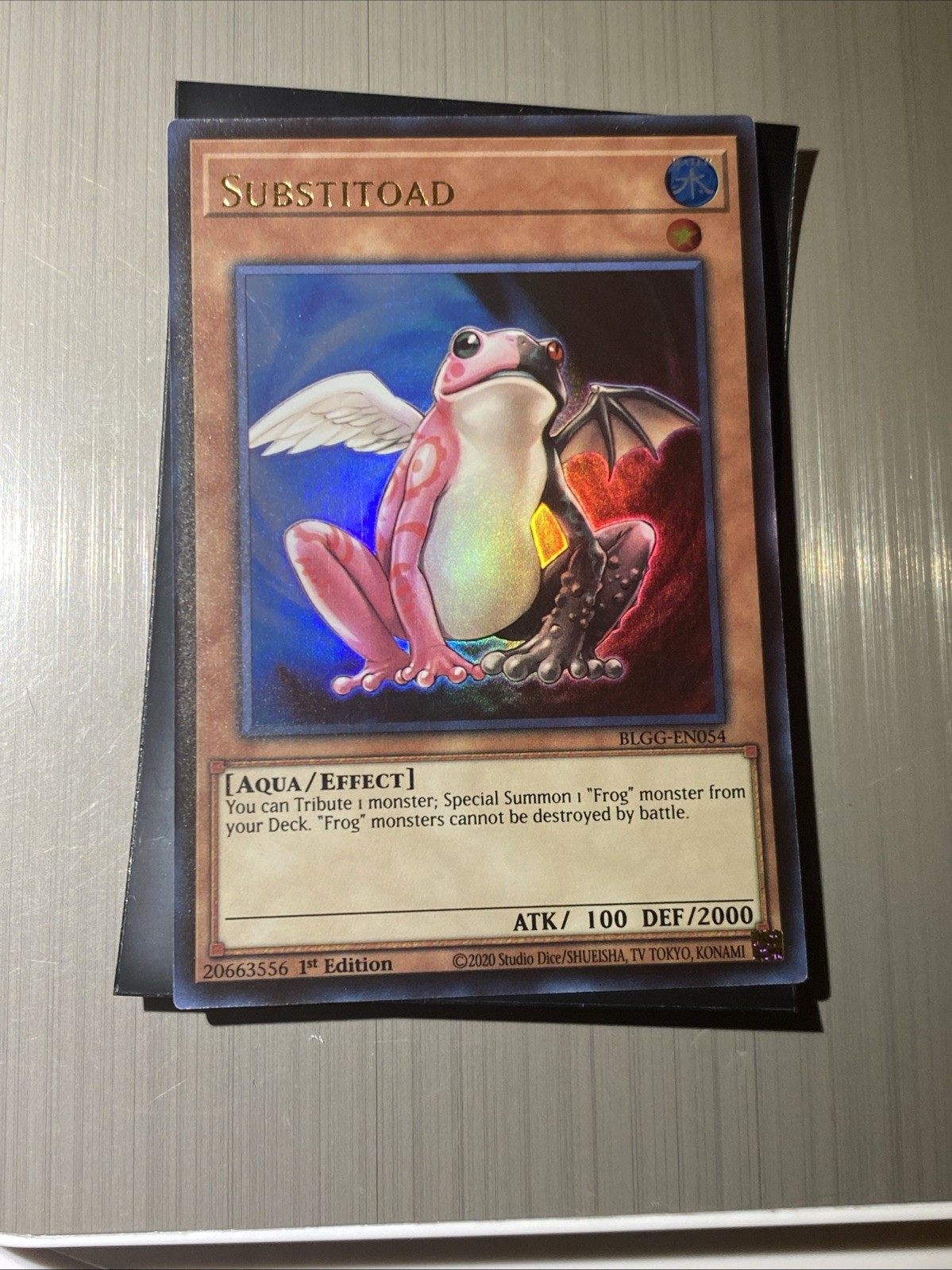 Yugioh! Substitoad BLGG-EN054 – Ultra Rare 1st Edition