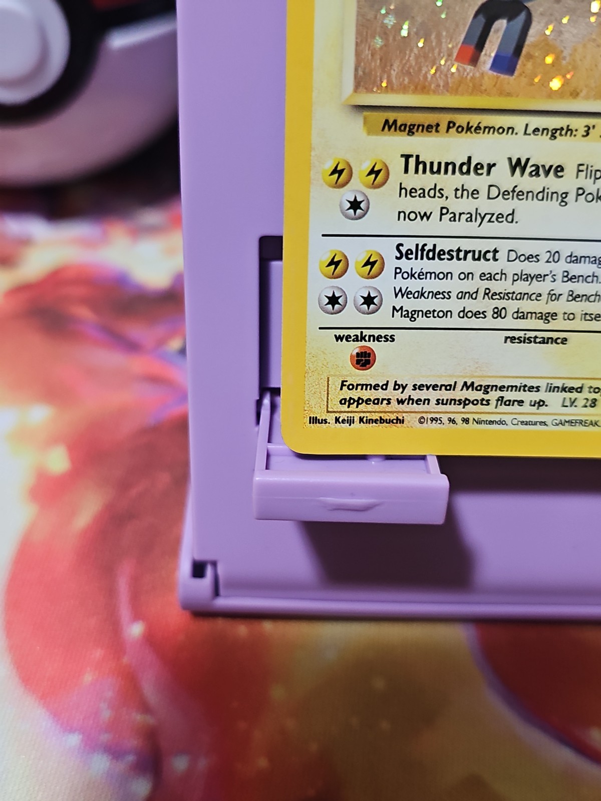 Pokemon TCG Magneton 009/102 Base Set Holo Rare MP