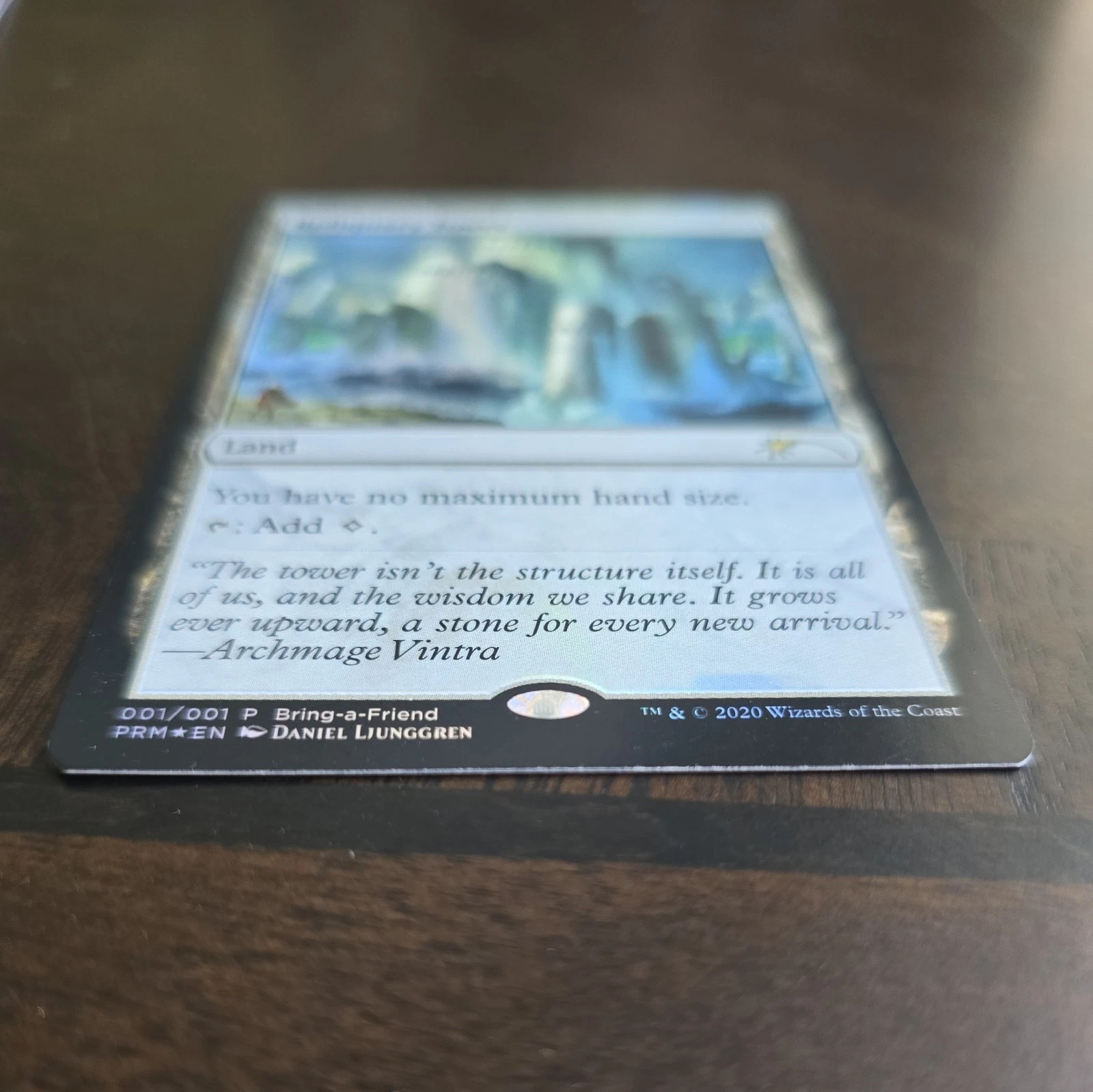 Reliquary Tower (Bring-a-Friend, English, 2020) Foil MTG NM Promo Unique