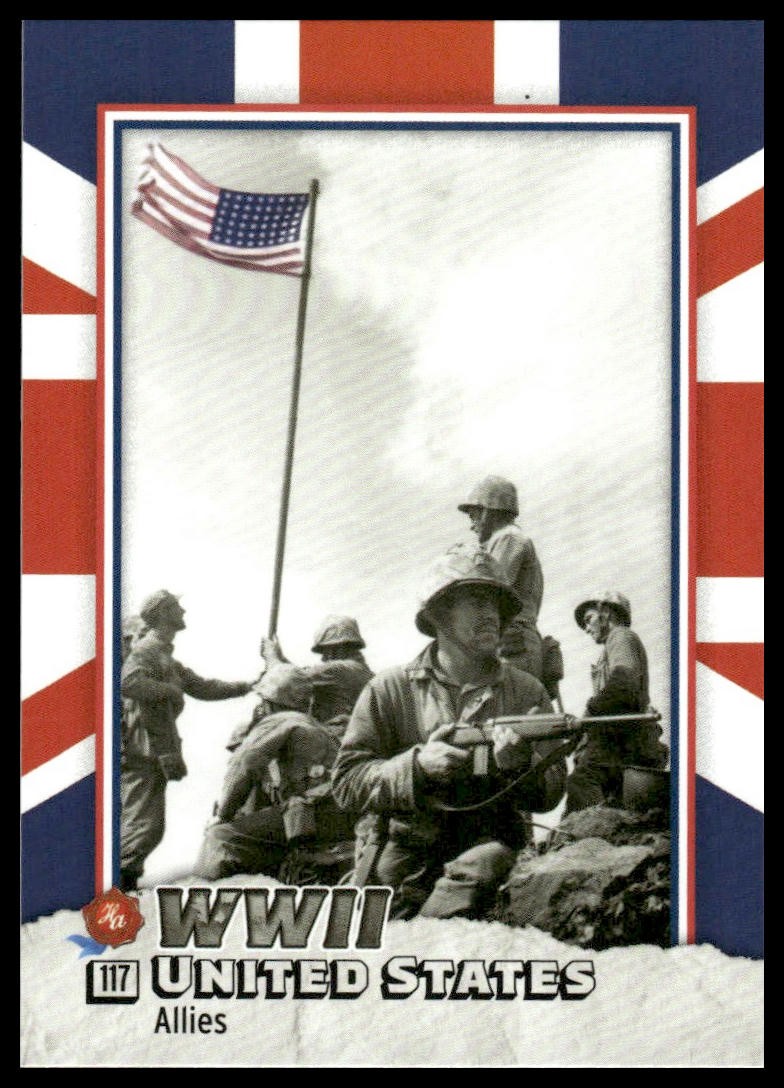 2025 Historic Autograph WW2 #117 United States Allies Print Run 300 Holiday NM