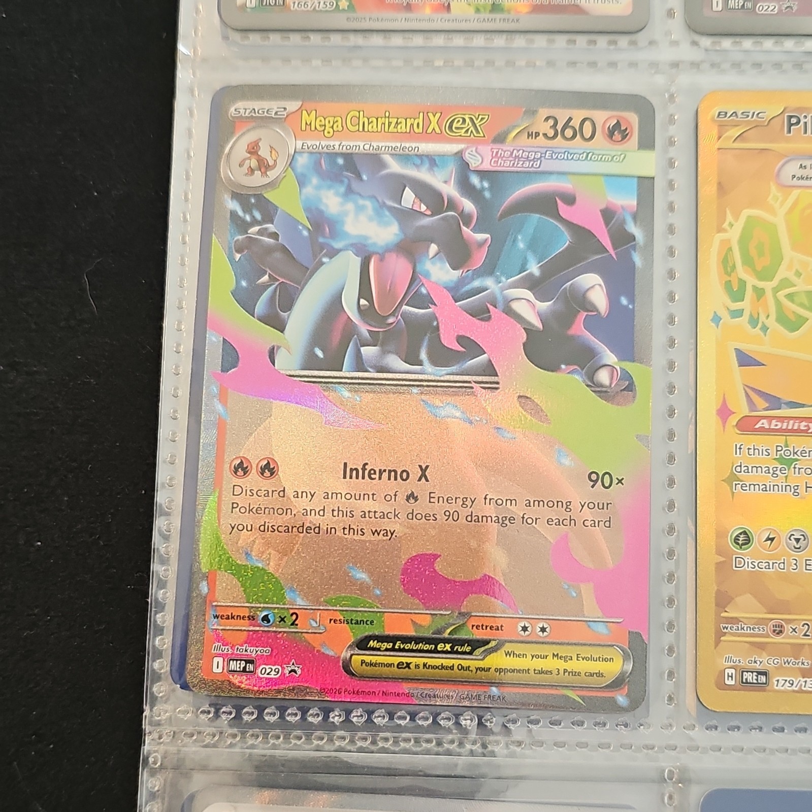 The Pokémon Company Mega Charizard X ex Double Rare Holo 013/094 360 HP ENG