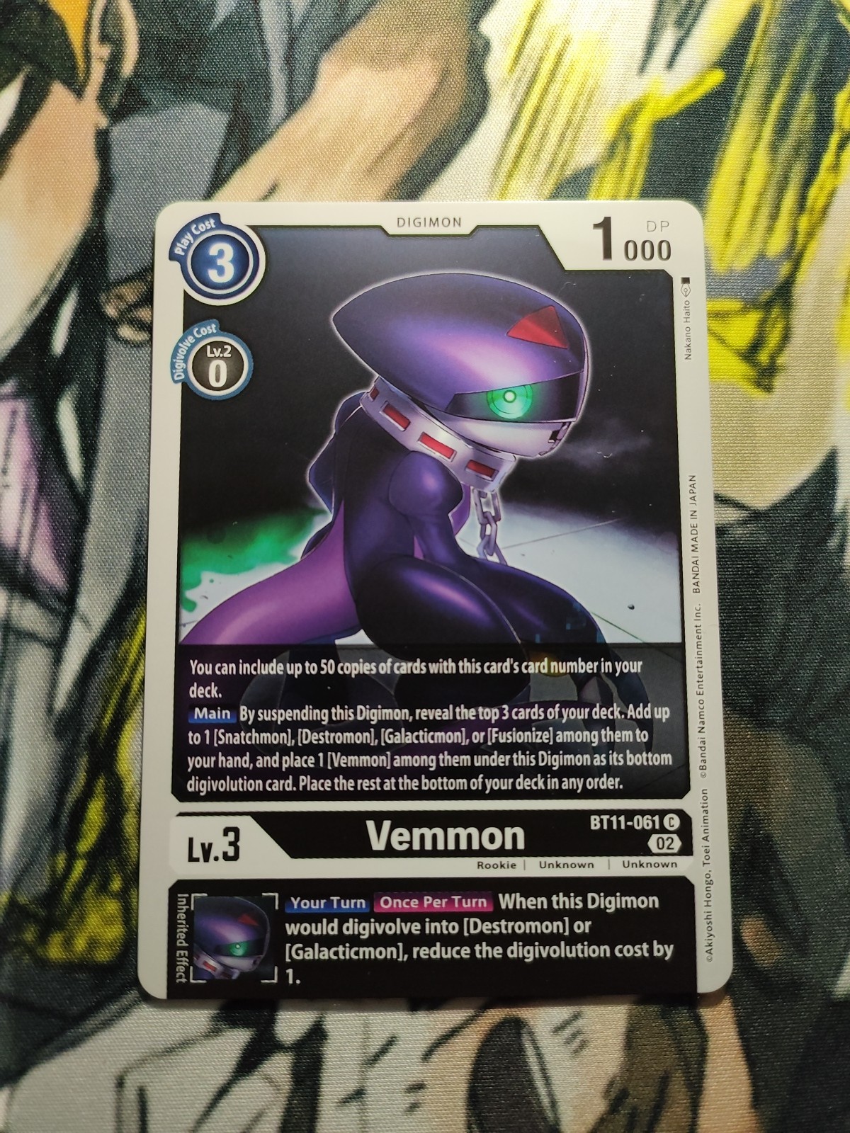 Digimon CCG Vemmon BT11-061 Regular