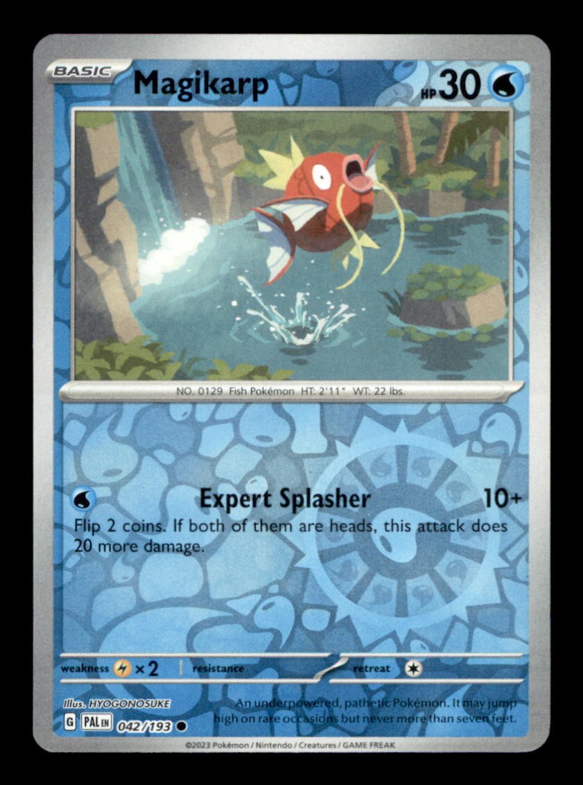 MAGIKARP 042/193 REVERSE HOLO COMMON PALDEA EVOLVED NM/M