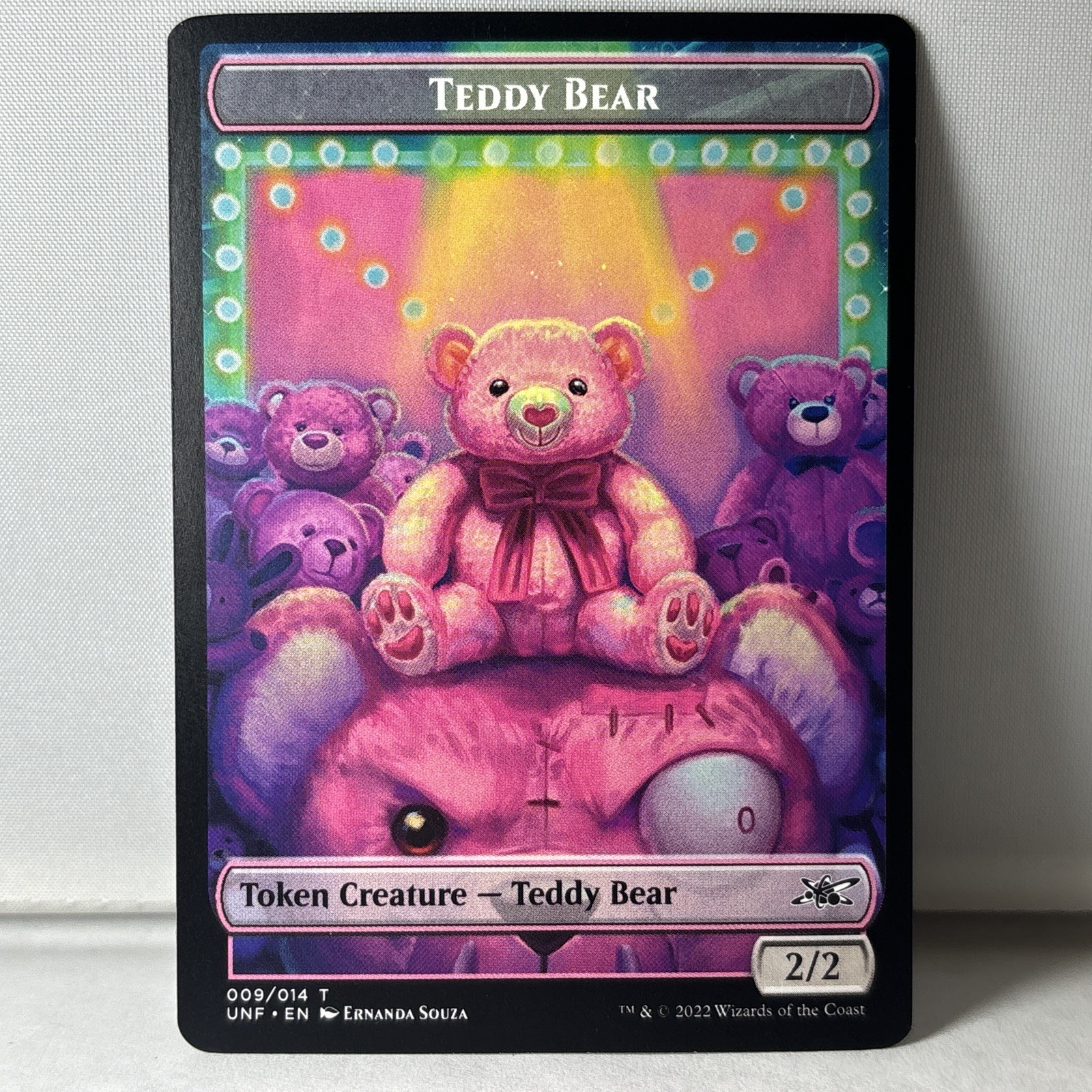 Teddy Bear Token Creature (009/014) Unfinity UNF MTG Magic The Gathering