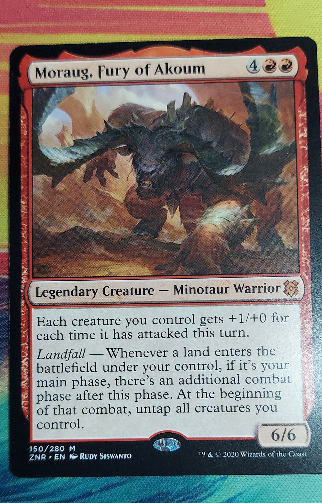 Moraug, Fury of Akoum Zendikar Rising Regular