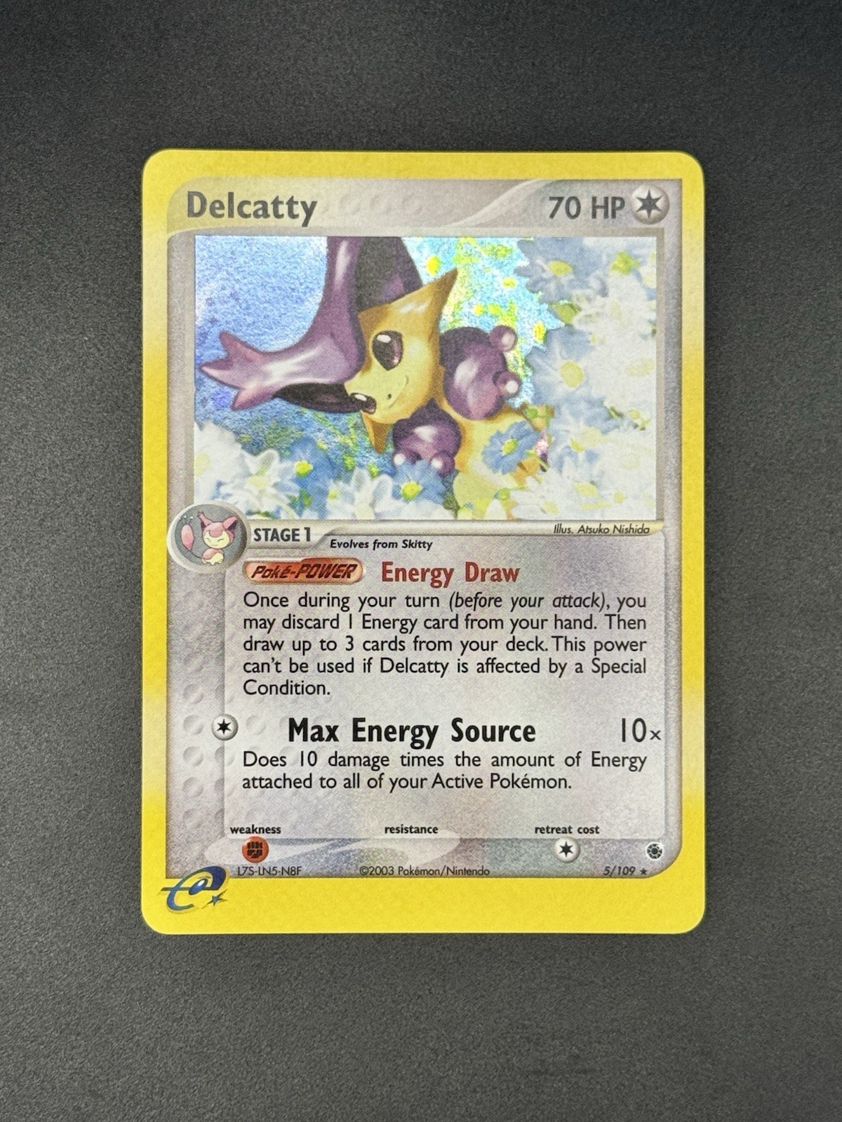 Delcatty 5/109 Ruby and Sapphire Holo