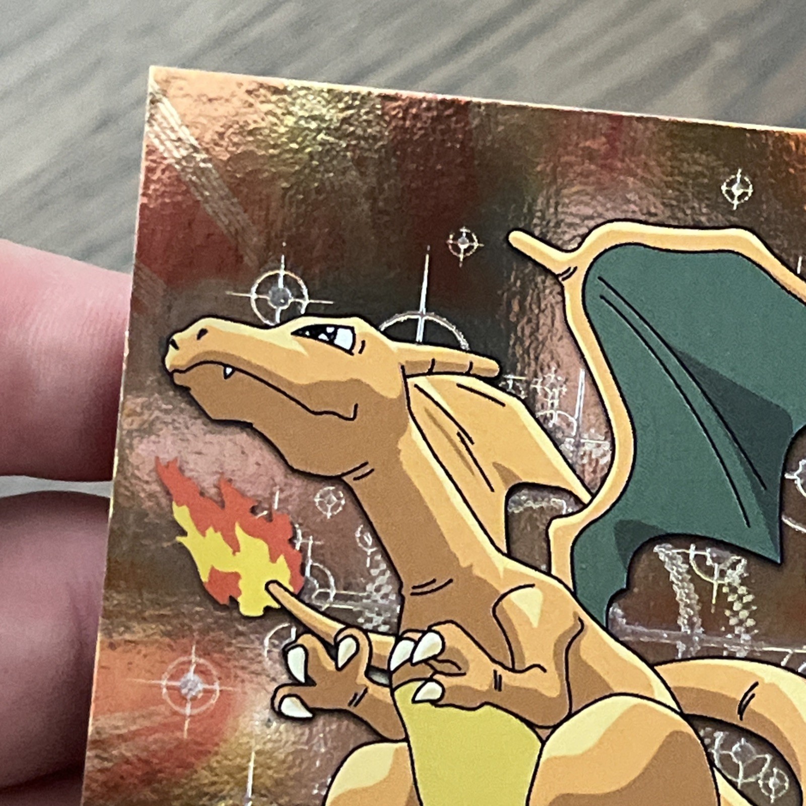 Topps Pokemon TV Animation Edition Charizard 06 Holo Black Label