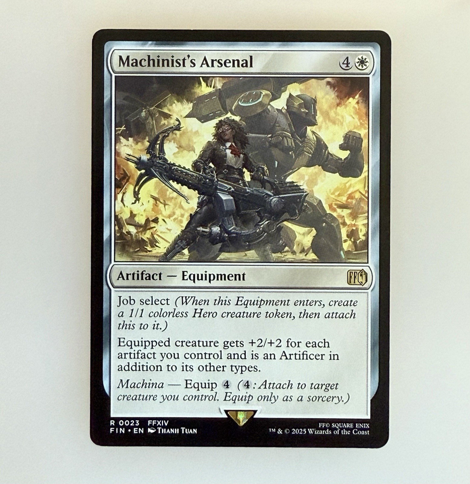 Magic the Gathering: Machinist’s Arsenal Final Fantasy Regular NM