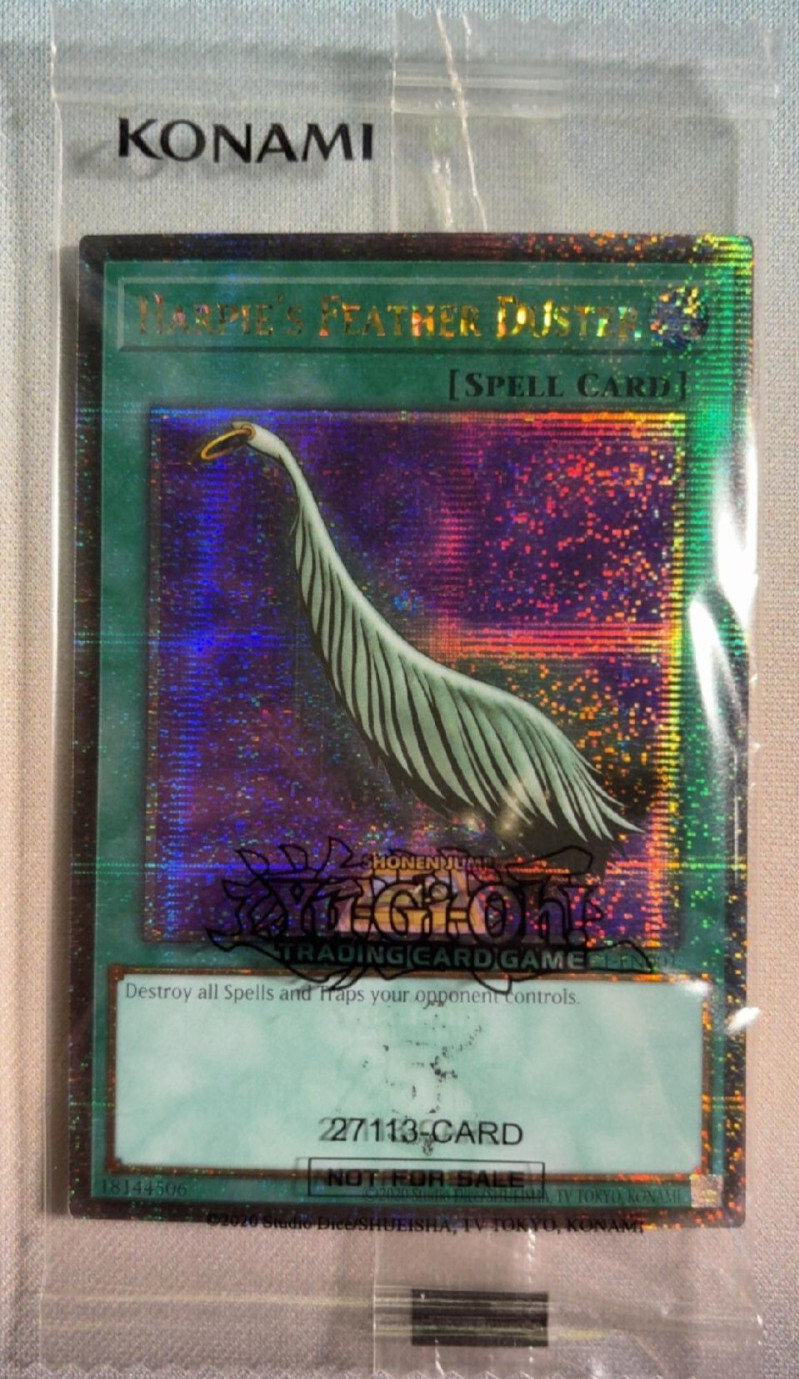 Harpie’s Feather Duster (Alternate Art) Early Days Collection sealed 25th