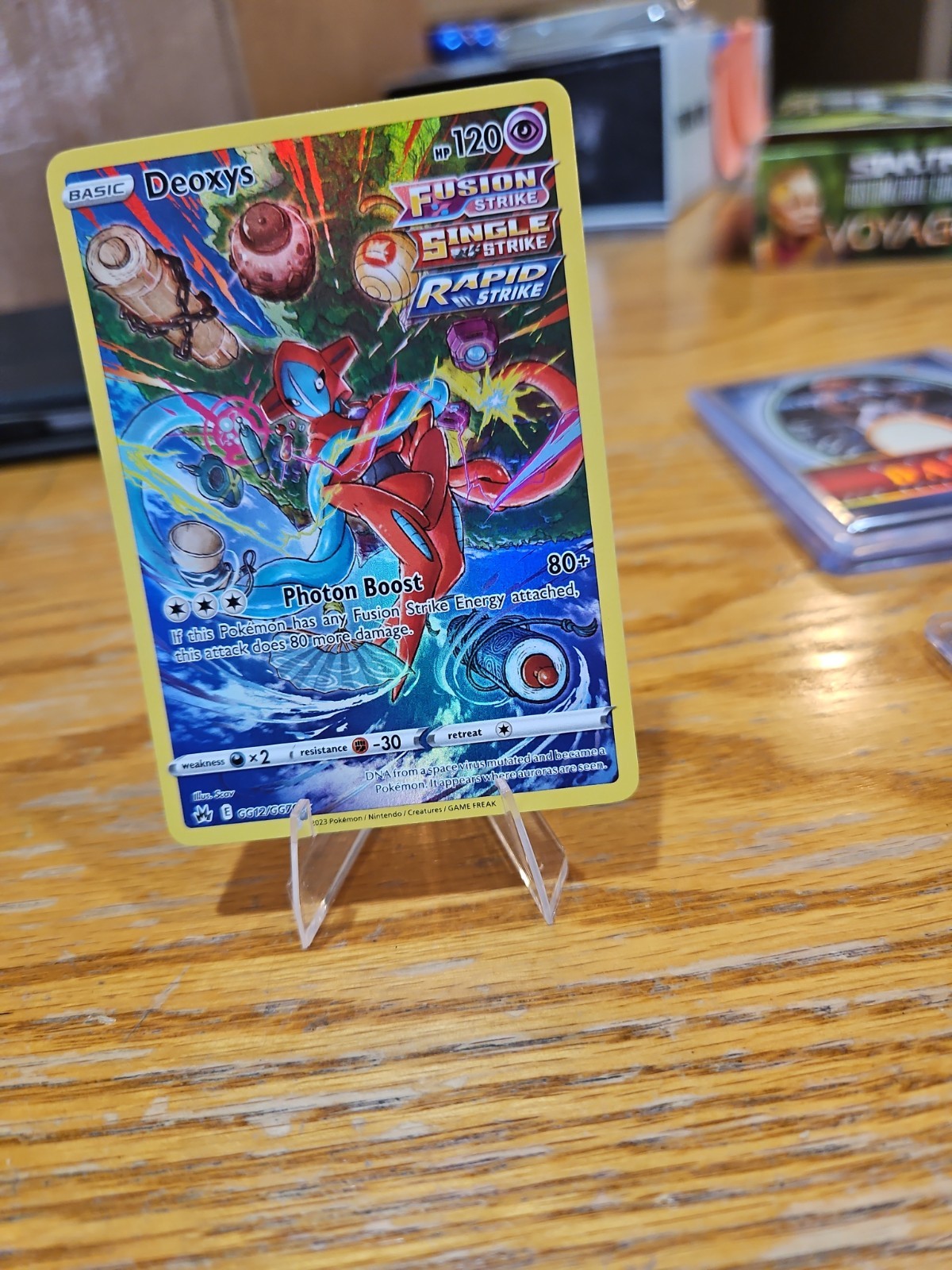 Deoxys GG12/GG70 SWSH: Crown Zenith: Galarian Gallery Holo