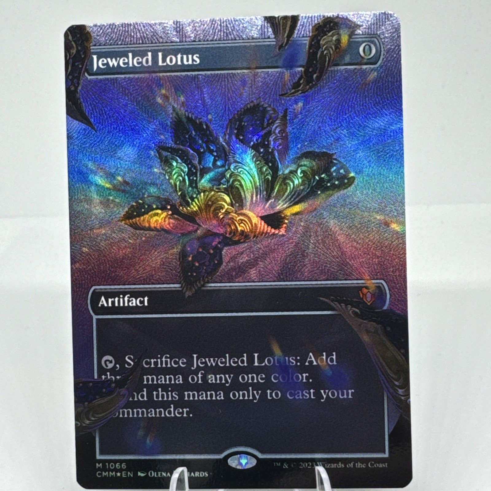 Jeweled Lotus (Textured Foil) Commander Masters Foil MTG MAGIC THE GATHERING USA