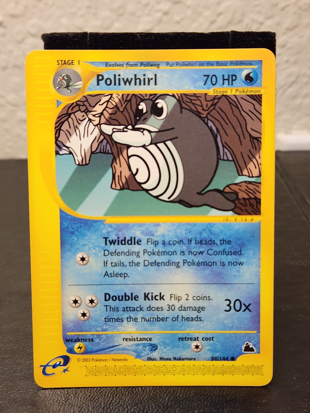 The Pokémon Company Pokémon TCG Poliwhirl 88/144 Skyridge 2003 C Eng