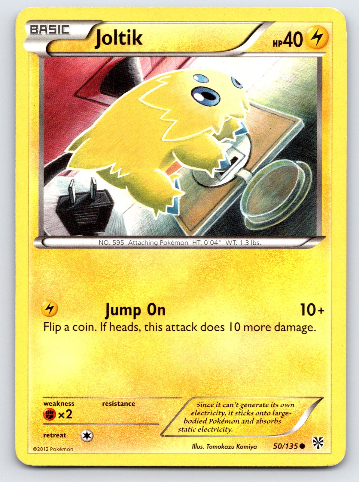Joltik – Plasma Storm 50/135 – MP Condition