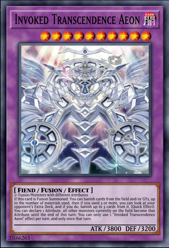Yugioh! Invoked Transcendence Aeon CHAOS ORIGINS PREORDER