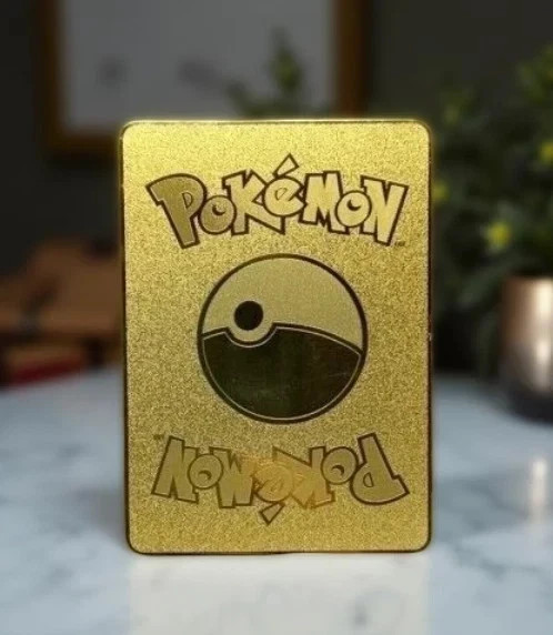Custom made ~~ Charizard VSTAR Gold Metal Pokémon Card