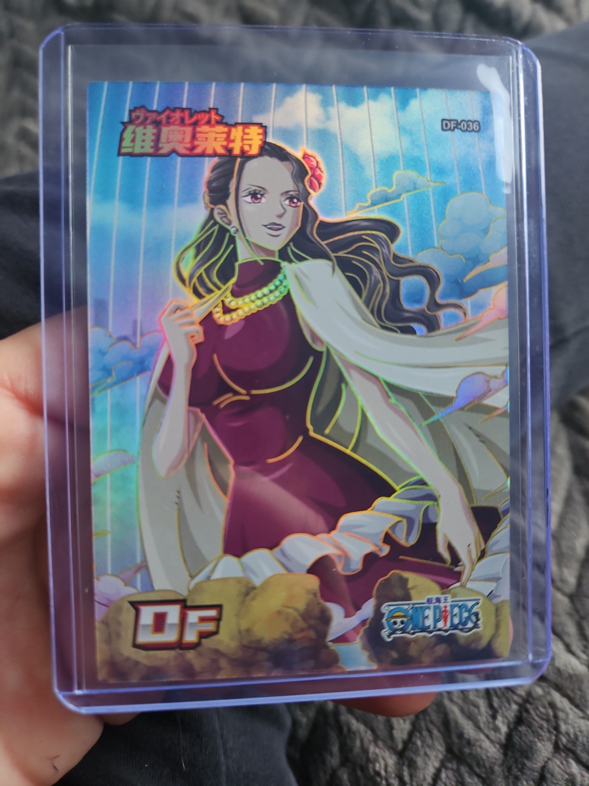 Viola DF-036 One Piece Film Red Anime Trading Card Holo Foil