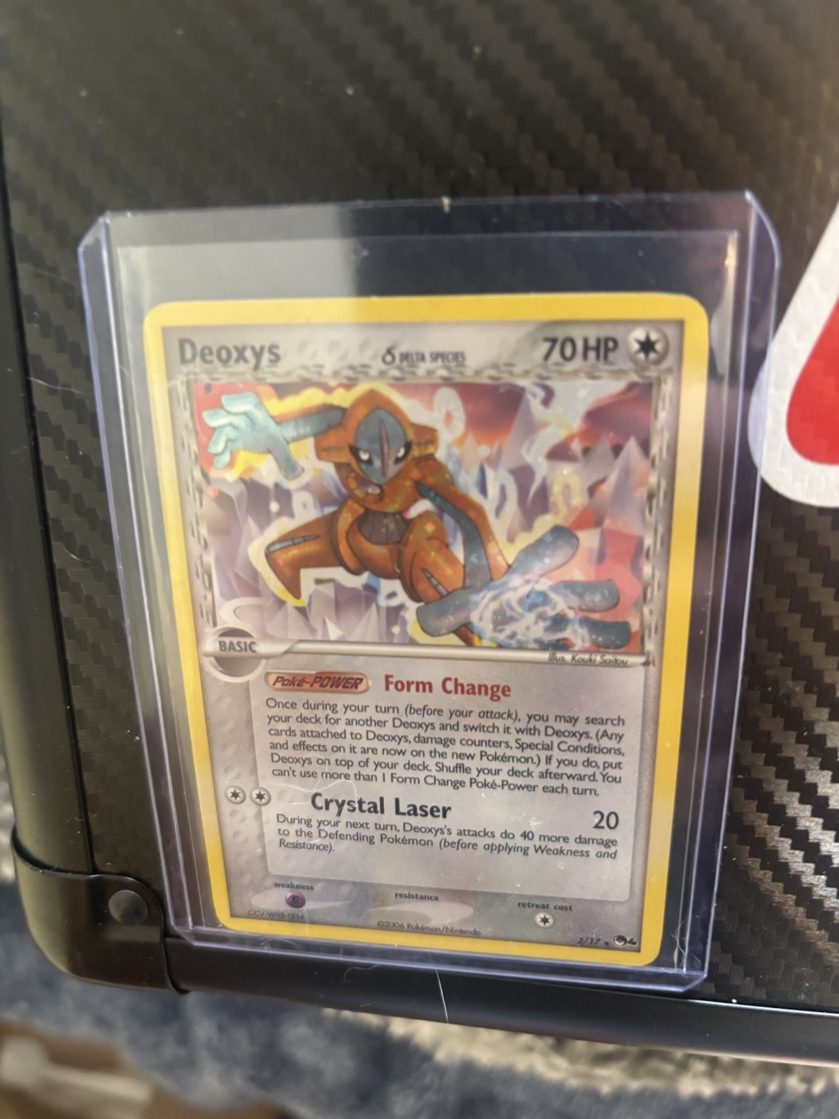 Deoxys (Normal Forme) (Delta Species) 2/17 Holo Pokemon POP Series 4 2006 NM
