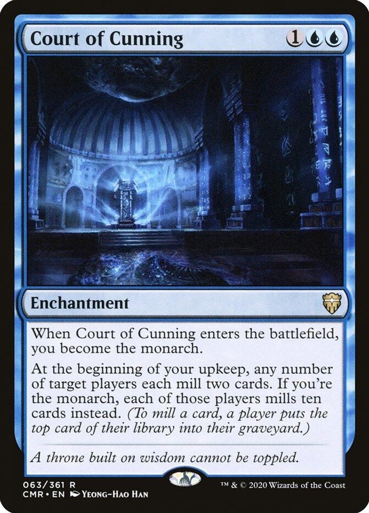 Court of Cunning – 63 – NM – Commander Legends