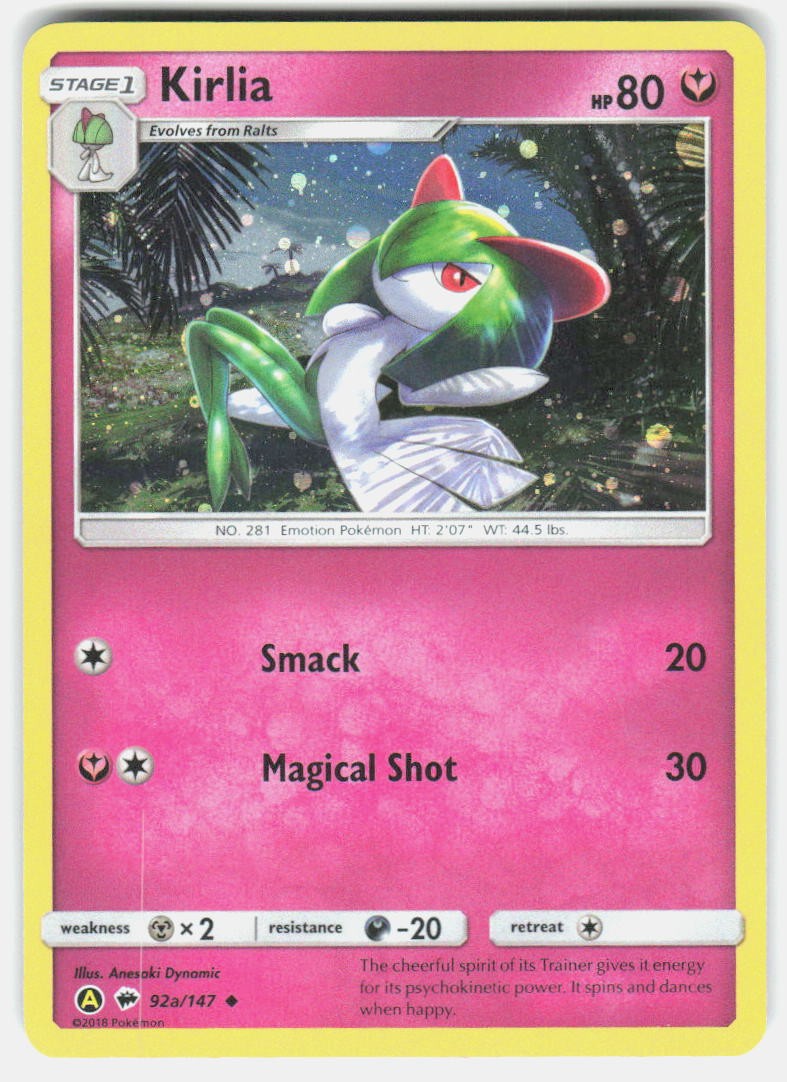 Kirlia – 92a/147 Holo Promo Alternate Art Promos 092a/147 NM S009