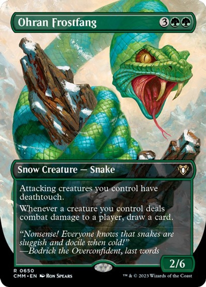 Ohran Frostfang (Borderless) [CMM – 650]