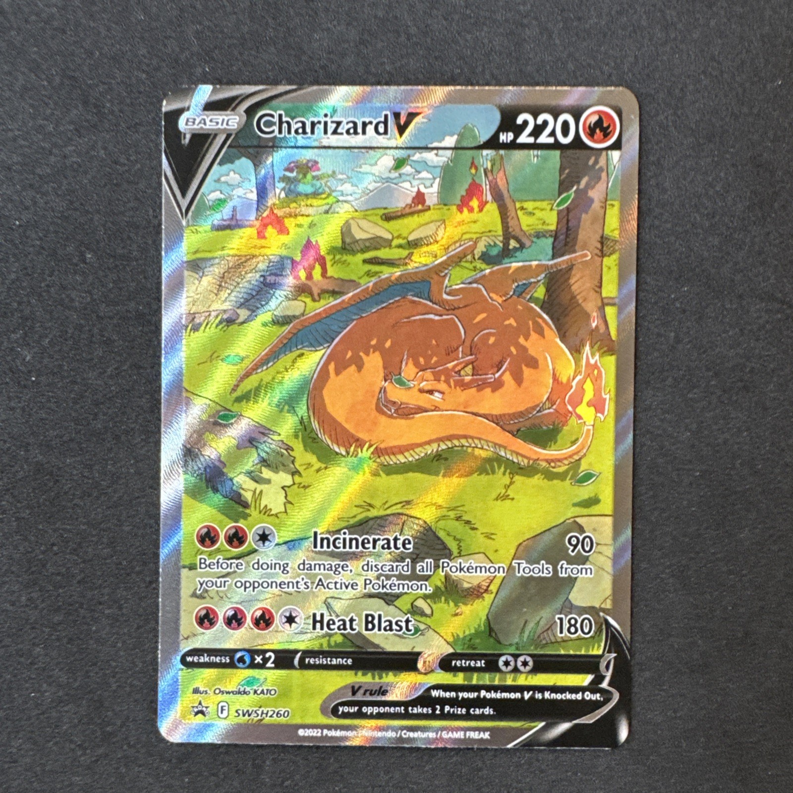Charizard V SWSH260 SWSH: Sword & Shield Promo Cards Holo Pokemon