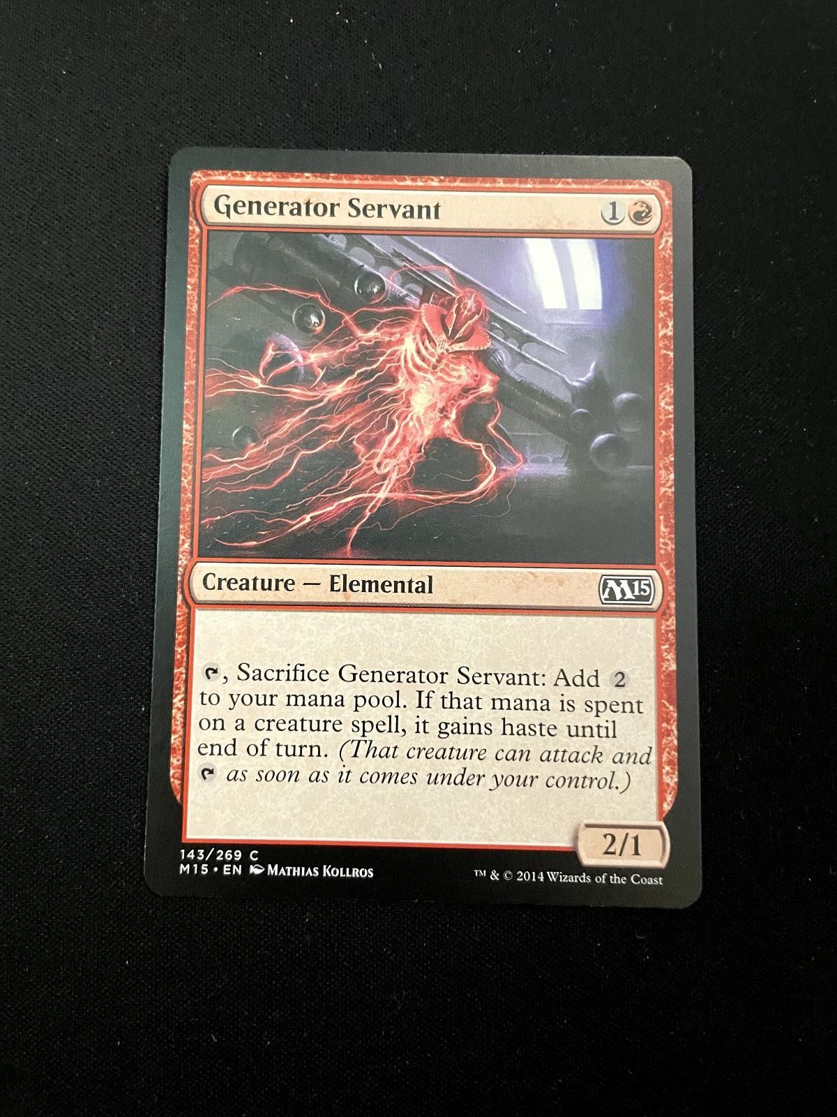 Generator Servant 143 Common The List Reprints Magic: The Gathering LP Kollros