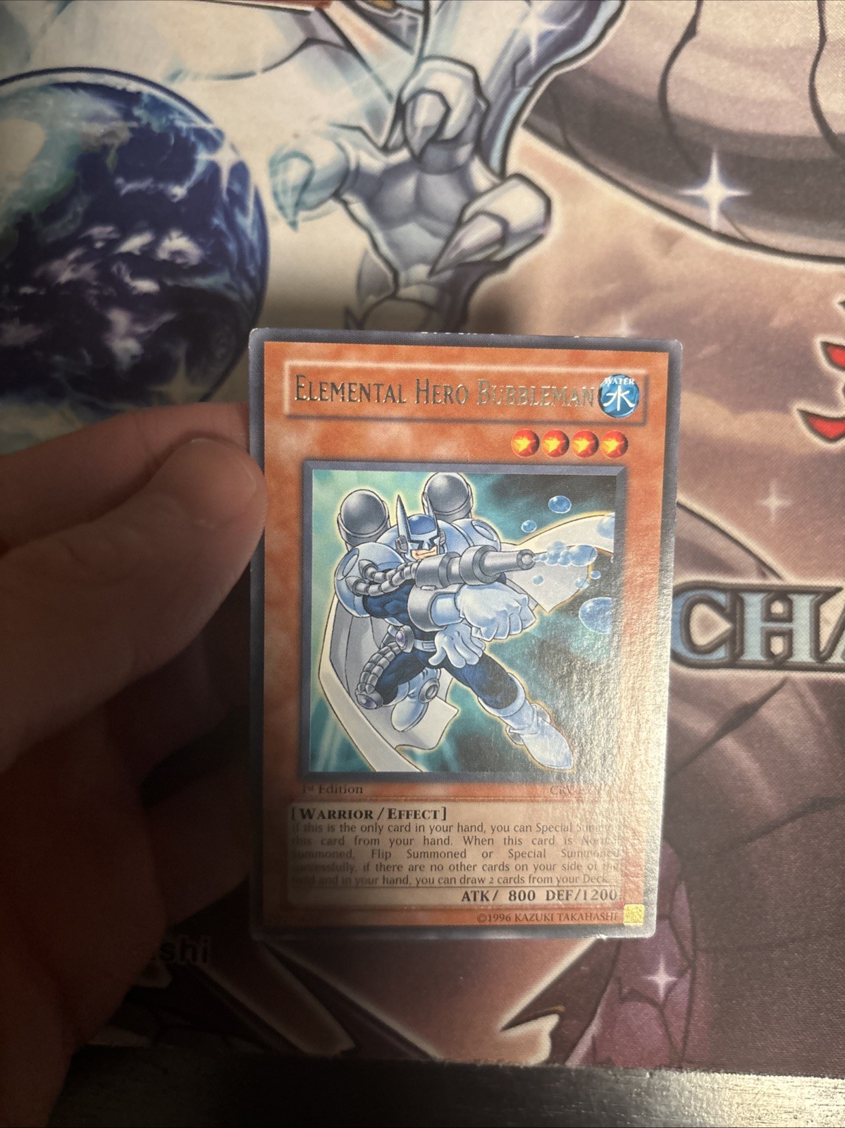 (YT) Elemental Hero Bubbleman CRV-EN014 Cybernetic Revolution 1st Edition LP